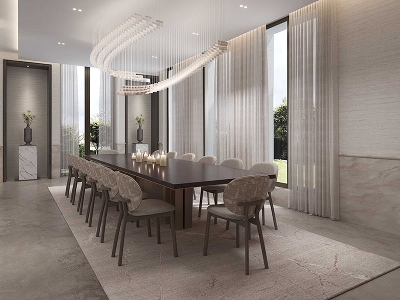 A 35,000 Square Foot Mansion: Concept Design for an Exclusive Emirates Hills Residence
