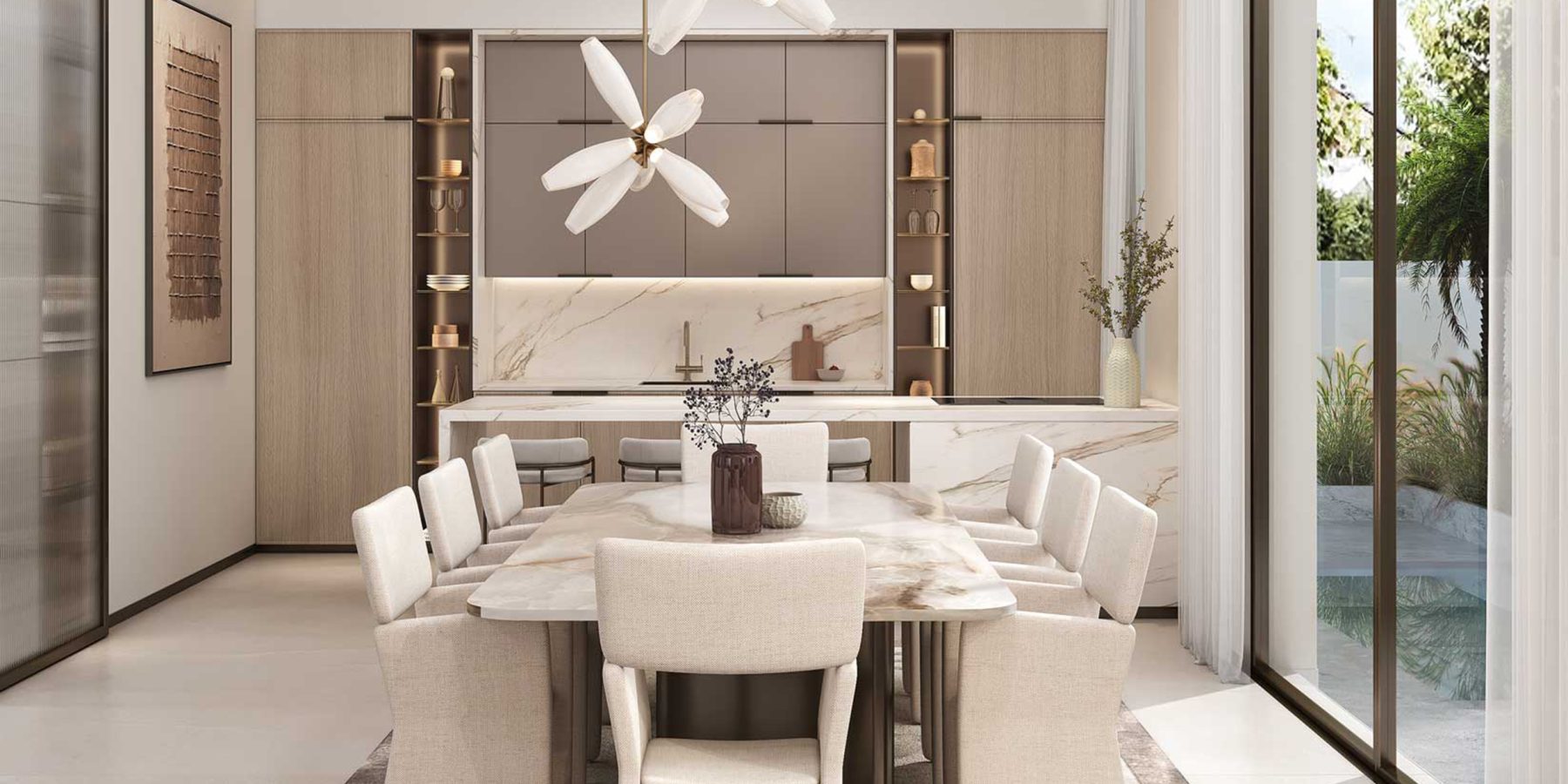 Stylish statements: Elegant interior design and styling in a Nad Al Sheba villa
