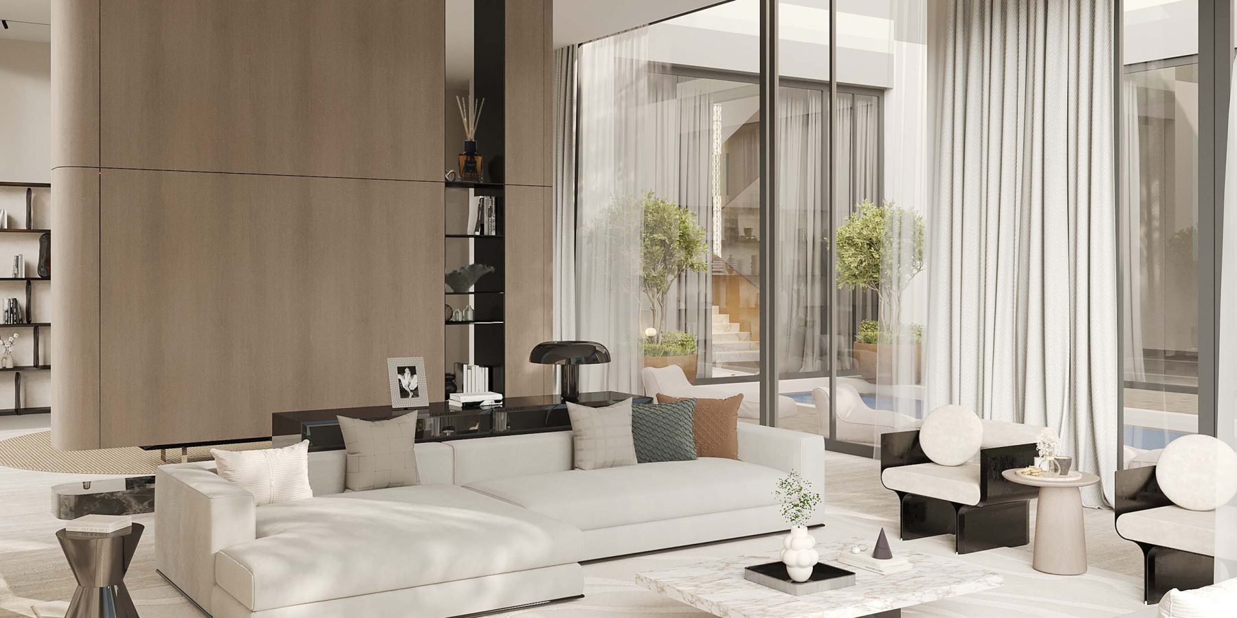 Timeless modernity: Complete redesign and styling of an Emirates Hills villa
